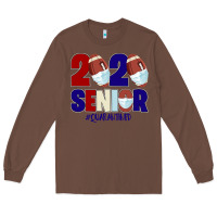 Chestnut Quarantined Senior 2020 American Football Long Sleeve Tee - Bettercallsaul