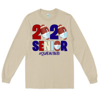 Mushroom Quarantined Senior 2020 American Football Long Sleeve Tee - Bettercallsaul