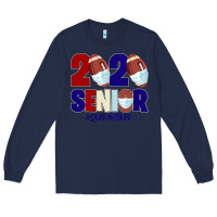 Navy Quarantined Senior 2020 American Football Long Sleeve Tee - Bettercallsaul