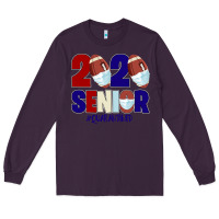 Plum Quarantined Senior 2020 American Football Long Sleeve Tee - Bettercallsaul