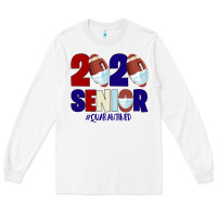 White Quarantined Senior 2020 American Football Long Sleeve Tee - Bettercallsaul