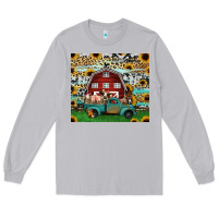 Moon Dust farm animals red barn tumbler 20oz Long Sleeve Tee - Jasminsmagicworld