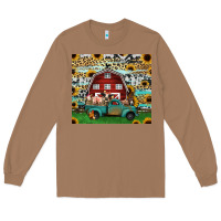 Toasted Coconut farm animals red barn tumbler 20oz Long Sleeve Tee - Jasminsmagicworld