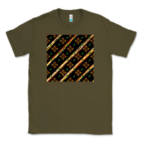 Army Green african floral seamless pattern Classic Tee - BundleAndBundleShop