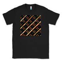Black african floral seamless pattern Classic Tee - BundleAndBundleShop