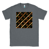 Charcoal Heather african floral seamless pattern Classic Tee - BundleAndBundleShop