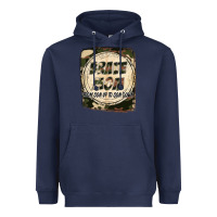 Navy Brave mom from son up to son down Mother's Day Heavyweight Hoodie - FaDigitalArtStudio