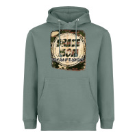 Sage Brave mom from son up to son down Mother's Day Heavyweight Hoodie - FaDigitalArtStudio