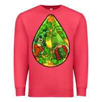 Cardinal st.patrick's teardrop earrings Premium Sweatshirt - FaDigitalArtStudio