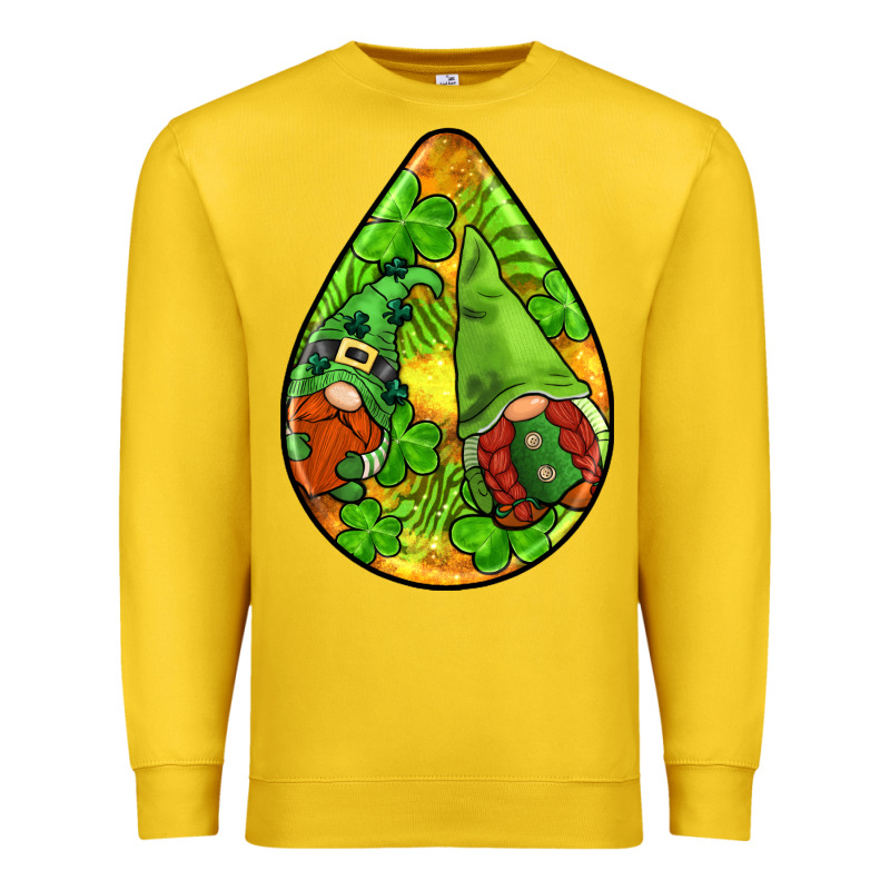 St.patrick's Teardrop Earrings Premium Sweatshirt by FaDigitalArtStudio | Teevron