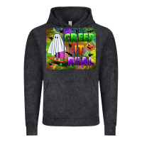 Vintage Black creep it real mousepad Vintage Hoodie - BundleAndBundleShop