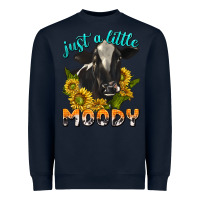 Navy Just a Little Moody Heavyweight Sweatshirt - texasbilliewilder