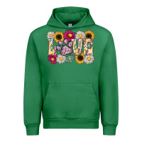 Emerald love dog Urban Hoodie - CowhideDigitalArt