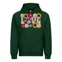 Forest Green love dog Urban Hoodie - CowhideDigitalArt