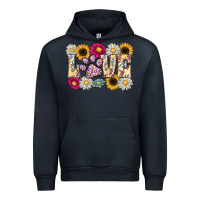 Navy love dog Urban Hoodie - CowhideDigitalArt