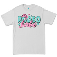 Dove Grey rodeo babe Premium Tee - MaliasSmallBusiness