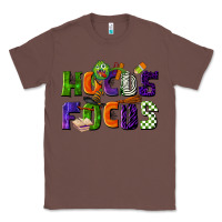 Chestnut Hocus Focus Teacher Halloween Classic Tee - LillyAllenDesigns