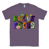 Lavender Hocus Focus Teacher Halloween Classic Tee - LillyAllenDesigns