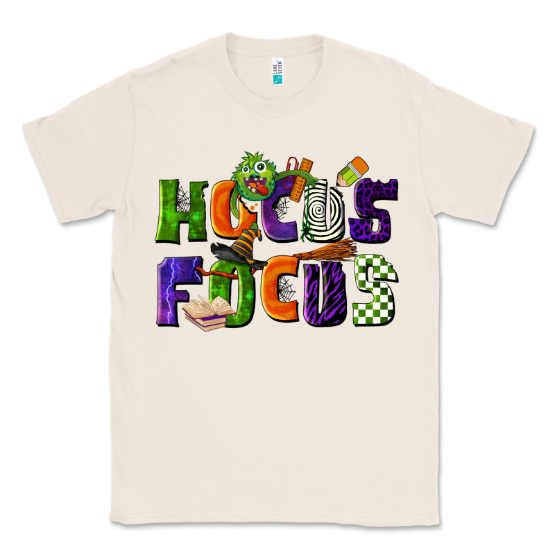 Hocus Focus Teacher Halloween Classic Tee by LillyAllenDesigns | Teevron