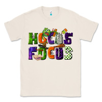 Natural Hocus Focus Teacher Halloween Classic Tee - LillyAllenDesigns