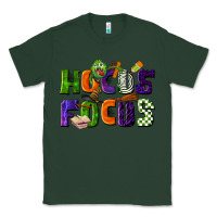 Sports Green Hocus Focus Teacher Halloween Classic Tee - LillyAllenDesigns