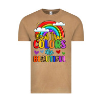 Vintage Camel name vibrant positivity rainbow art Vintage Tee - LillyAllenDesigns