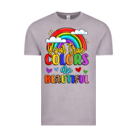 Vintage Zinc name vibrant positivity rainbow art Vintage Tee - LillyAllenDesigns