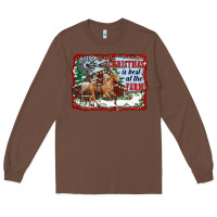 Chestnut christmas is best at the farm Long Sleeve Tee - RanaPortraitStore