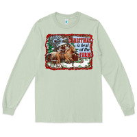 Matcha christmas is best at the farm Long Sleeve Tee - RanaPortraitStore