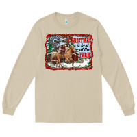 Mushroom christmas is best at the farm Long Sleeve Tee - RanaPortraitStore