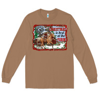 Toasted Coconut christmas is best at the farm Long Sleeve Tee - RanaPortraitStore
