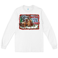 White christmas is best at the farm Long Sleeve Tee - RanaPortraitStore