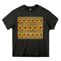 Asphalt leopard glitter sunflower tumbler Heavy Core Tee - Jasminsmagicworld