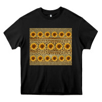 Black leopard glitter sunflower tumbler Heavy Core Tee - Jasminsmagicworld