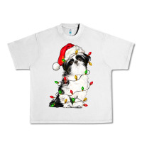 Lunar Rock christmas shih tzu dog Urban Heavy Tee - LillyAllenDesigns