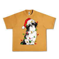 Peanut Butter christmas shih tzu dog Urban Heavy Tee - LillyAllenDesigns