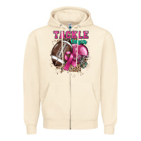 Sandshell Tackle Cancer Zipper Hoodie - HowdyJamesFarm