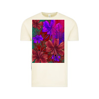 Vintage Arctic floral pattern Vintage Tee - JahusDesignShop