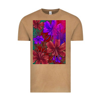 Vintage Camel floral pattern Vintage Tee - JahusDesignShop