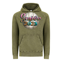 Vintage Olive volleyball senior 2023 Vintage Hoodie - BundleAndBundleShop
