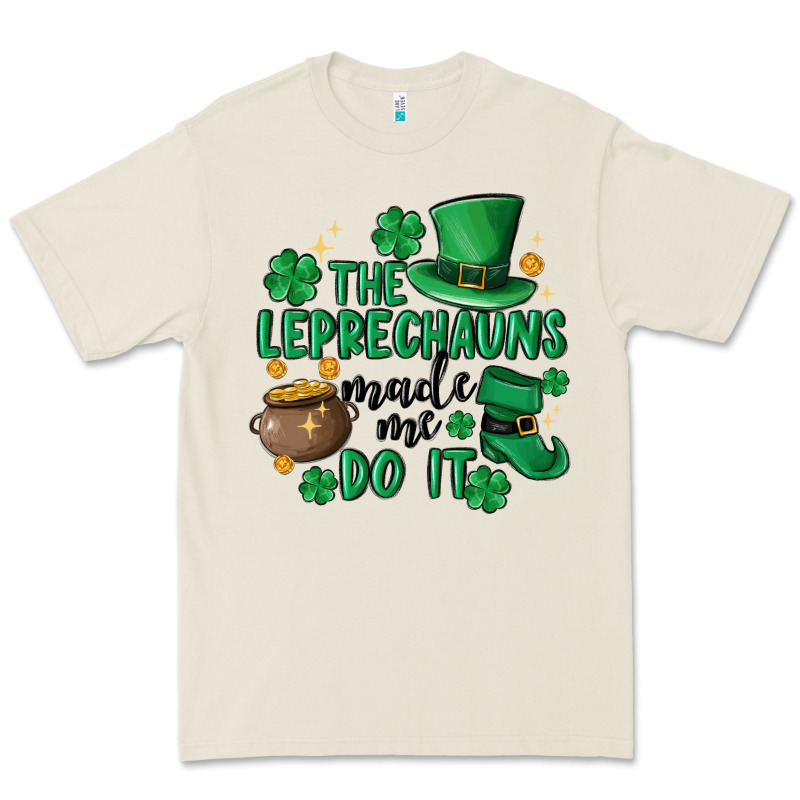 The Leprechauns Made Me Do It Premium Tee by MaliasSmallBusiness | Teevron