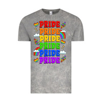 Cloud Rock rainbow pride celebration Vintage Tee - LillyAllenDesigns