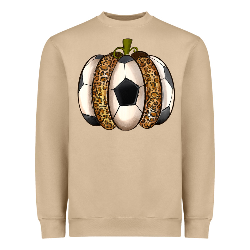 Soccer Pumpkin Heavyweight Sweatshirt by texasbilliewilder | Teevron