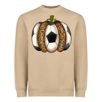 Mushroom Soccer Pumpkin Heavyweight Sweatshirt - texasbilliewilder