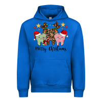Cobalt merry christmas tooth Urban Hoodie - CowhideDigitalArt
