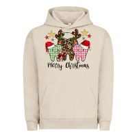 Pigment French Oak merry christmas tooth Urban Hoodie - CowhideDigitalArt