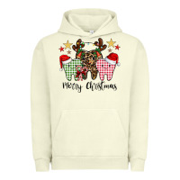Pigment Pistachio merry christmas tooth Urban Hoodie - CowhideDigitalArt