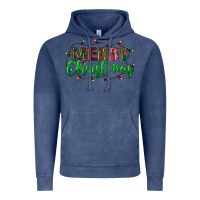 Vintage Denim merry christmas Vintage Hoodie - BundleAndBundleShop