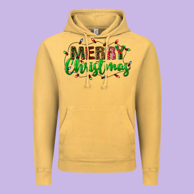 Merry Christmas Vintage Hoodie Designed By Bundleandbundleshop
