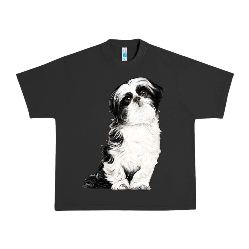 Shih Tzu Dog Urban Heavy Tee by LillyAllenDesigns | Teevron